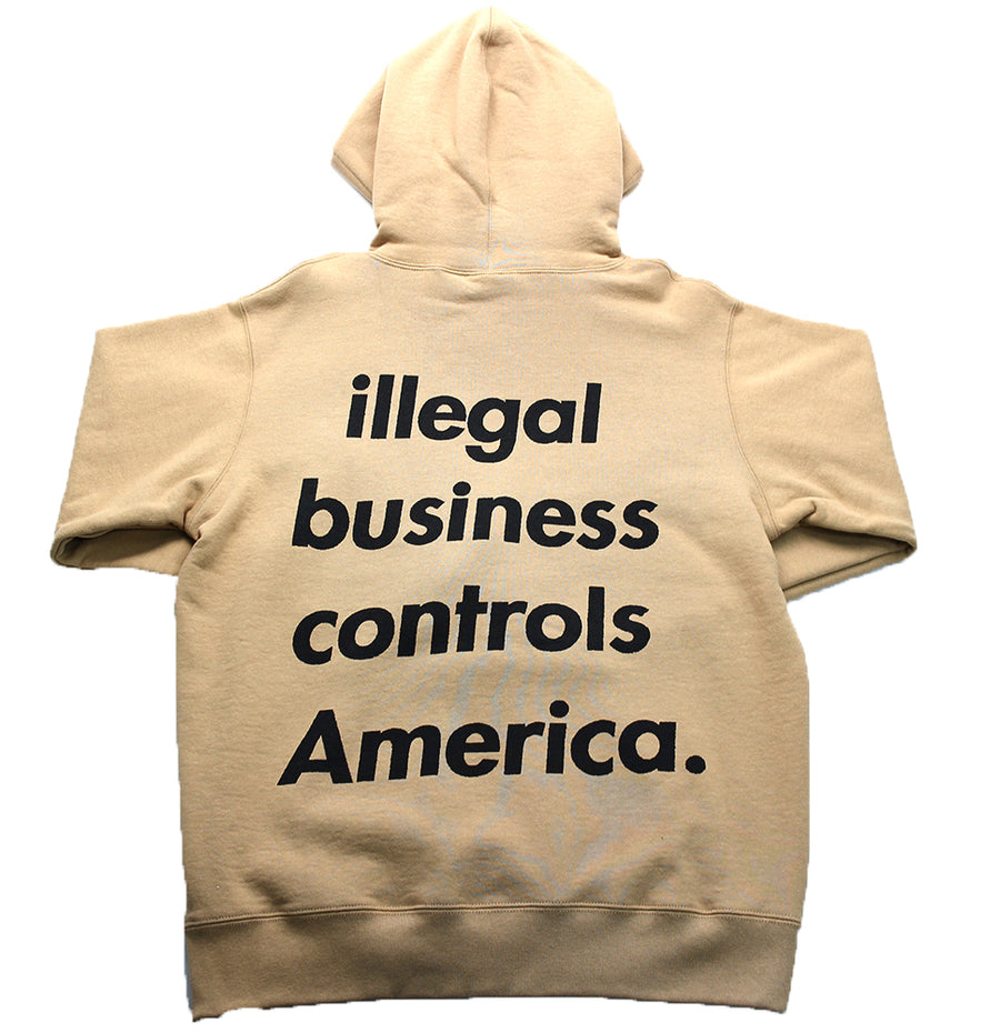 Supreme Illegal Business Hooded Sweatshirt